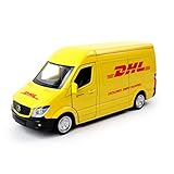 Turbo Challenge - DHL-LKW - City - 850318-1/36 - Reibungsgetriebenes...