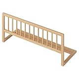 Bellabino Yuna Bett Rausfallschutz für Kinderbett und Babybett aus Kiefer...
