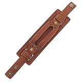 Hohopeti Lederarmband Herren Retro Punk Echtleder Mehrlagig Breites Armband...