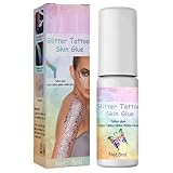 Glitzer Tattoo Kleber für Halloween,Hautkleber für Glitzertattoos,Glitter...