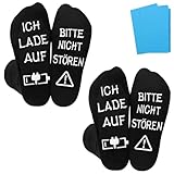 TXErfolg 2 Paar Lustige Socken Geschenke für Männer Frauen Geschenk mit...