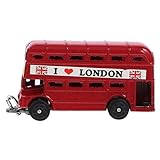 Angoily Schlüsselanhänger in Form Eines London Busses Metallmaterial...