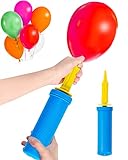 Ballonpumpe Hand Luftballonpumpe für Hochzeit, Geburtstag Party...