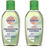 Sagrotan Hand-Desinfektionsgel mit Aloe Vera – Desinfektionsmittel für...
