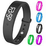 DASIAUTOEM Vibrationswecker Armband für Kinder & Erwachsene,...