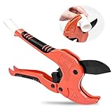 Traxenta Rohrschneider Kunststoff, PVC Rohrschere 42mm, Schlauchschere,...