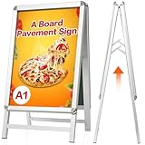 VAIIGO DIN A1 Kundenstopper Outdoor, Plakatständer wetterfest,...