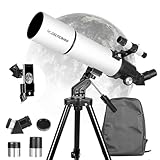 Celticbird Teleskop 80mm Öffnung 600mm für Erwachsene Astronomie...