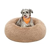 Feandrea Hundebett flauschig, Katzenbett, Donut Kissen, waschbar,...