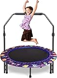 Trampolin Kinder Indoor Outdoor Ø 91cm Klein Mini Kindertrampolin Klappbar...