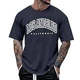 Warehouse Deals Angebote Oversized Tshirt Herren Casual Lose Rundhals...