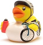 Duckshop I Badeente Radrennfahrer I Fahrrad Quietscheentchen I Rennrad...