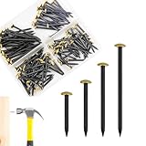 120 Stk Bildernägel Set (20/25/30/40 mm) –Rostfreie Stahlnägel für...