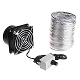 USB Abluftventilator K Luft Entlüftung Gebläse Fenster Abluftventilator...