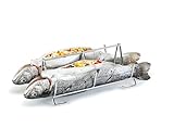Tescoma GrandCHEF Fischhalter I Perfekt für Backofen & Grill I Kein Wenden...