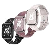 3er Stück Band für Apple Watch Armband 41mm 40mm 38mm 45mm 44mm 42mm,...