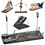 Pilates Reformer Set, 5 in 1 Pilates Reformer Maschine für Zuhause Mit...