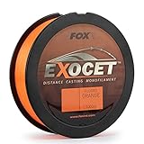 Fox Exocet Fluoro Orange Mono - 1000m monofile Karpfenschnur,...