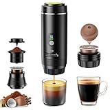 FNITAER Mini kaffeemaschine für unterwegs, 3 in 1 akku kaffeemaschine,...