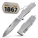 DIYexpert Outdoor-Messer MERCATOR Edelstahl | [Ohne CLIP] | Klappmesser...