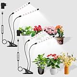 COKOLILA 2pcs Pflanzenlampe LED, 320 LEDs 6500K 630nm Vollspektrum Grow...