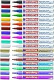 edding 751 Glanzlack-Marker Sparpack 18 Farben und viele Sortimente zur...