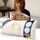 just relaxed Schafschurwoll-Kissen 40 x 60 cm – Formstabiles Schlafkissen...