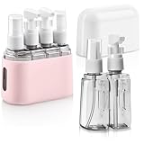 flintronic 4 in 1 Reiseflaschen Set, 50 ML Reiseflaschen, Reiseflaschen zum...