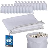 KOTARBAU® 20er Set PP Gewebesäcke 65x105cm 50kg Schwerlast-Gewebesack...