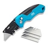OX Tools Pro Klappmesser mit fester Klinge, robust, mit einfachem...