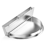 onlyfire Tropfschalen mit Abnehmbarer Wasserreservoir und Holzkohletrenner,...