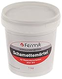 FERMIT Schamottemörtel 1kg max. Temperatur über +1600°C