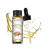 EUQEE Ätherisches Öl Sandelholz Bio 10ml, Therapeutischer Qualität 100%...