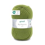 Gründl Wolle Big Mamma Uni - 1 Knäuel 400 g / 1040 m - Strickgarn -...