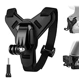 Adiwo Motorradhelm Kinnhalterung, Action Kamera Motorrad Helm...