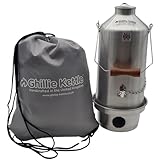 Ghillie Teekanne 'Adventurer' 1.5L, Edelstahl, Silber, klassisch, mit...