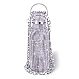 Junterone Flasche aus Edelstahl, Diamant, tragbar, Pailletten, Strass,...