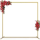 Goldener Hochzeitsbogen für Zeremonie, 2M x 2M...
