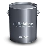 Befaline © BEFA-57 Premium Metallschutzlack 3 in 1 I 1L Anthrazitgrau I...