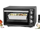 ROMMELSBACHER Back & Grill Ofen BG 1620-37 Liter, Ober-/Unterhitze, Umluft,...