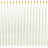 16 PCS Spiral Taper Kinmsito 16 Stück Spiralkerzen,Gedrehte...