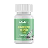 Vitabay Olivenblatt Extrakt 1200 mg • 90 vegane Kapseln • Olive Leaf...