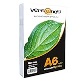 versando 2.000 Blatt Papier DIN A6 HighWhite 80 Druckerpapier...