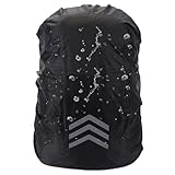 VIKY® Regenschutz Rucksack wasserdichte, Regenschutz für Rucksäcke...