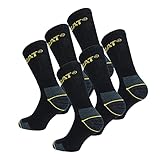 Caterpillar 6 Paar Socken für die Arbeit, halbe Wadenhöhe –...