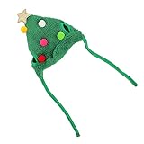 STOBOK Hundemütze Hund Weihnachten Hut Weihnachten Baum Kostüm Hut...