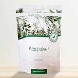 VivaNutria Acai-Pulver 500g I Acaibeerenpulver I Smoothie Pulver I Müsli &...