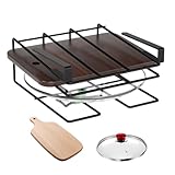 Topfdeckel-Organizer, Unterschrank zur Aufbewahrung | Rack Organizer für...