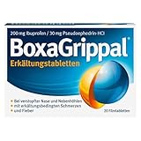 BoxaGrippal BOXAGRIPPAL Erkältungstabletten 200 mg/30 mg FTA - 20 St...