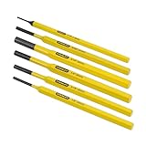 STANLEY Splinttreiber-Set 6-teilig (pulverlackiert, gehärtet, 1.5 mm 3 mm...